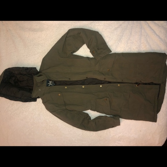 SALE Spiewak Hooded Green Parka Coat W/ Thinsulate - Picture 2 of 8